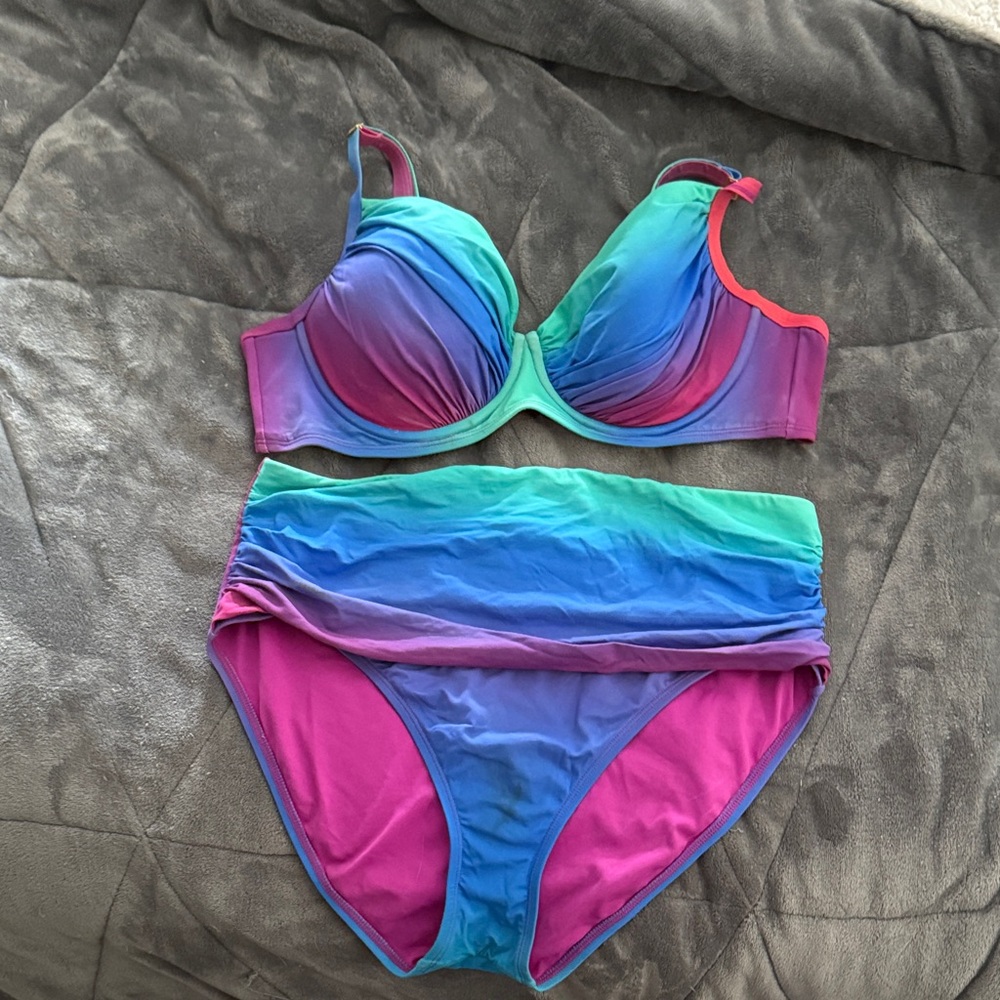 Bleu Rod Beattie Multicolor Bikini